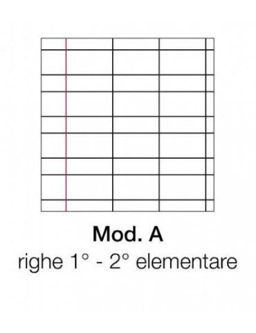 Maxiquaderno Pool 100 Rigatura \\"A\\" CF.3 90654 - Mega 1941