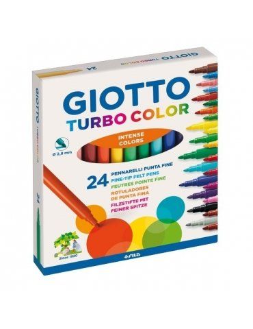 Pennarelli F.I.L.A. Giotto Turbocolor 24 pz. 417000 - Mega 1941