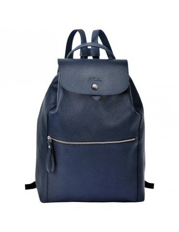 Borsa Longchamp Le Foulonné  Backpack Blu