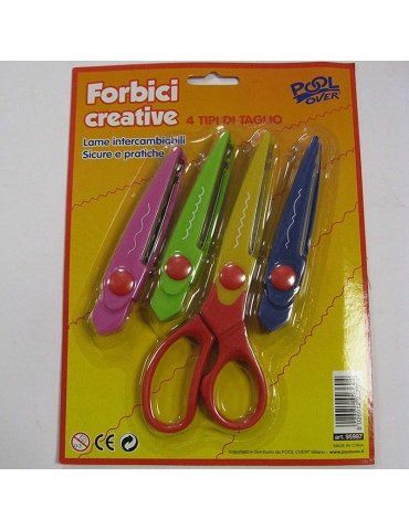 Forbici Creative Pool Over Lame Intercambiabili