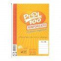 Ricambio Pool Fogli a Buchi Maxi Rinforzati Righe Senza Margine 100 Gr. Cf.40