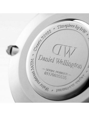 Orologio Daniel Wellington Uomo Classic Canterbury Silver