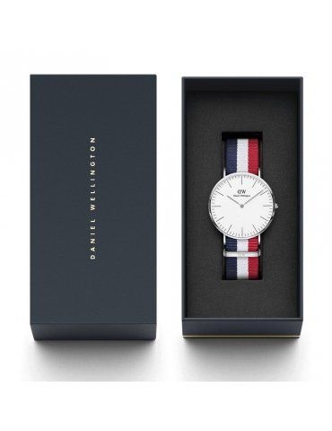 Orologio Daniel Wellington Uomo Classic Cambridge Silver