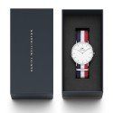 Orologio Daniel Wellington Uomo Classic Cambridge Silver