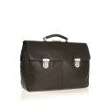 Cartella Spalding&Bros Vermont 2 Tasche T/Moro