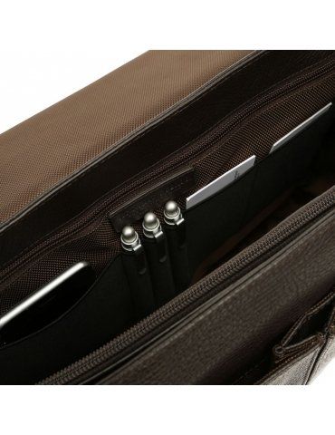 Cartella Spalding&Bros Vermont 2 Tasche T/Moro