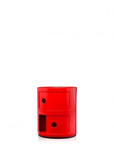 Mobile Contenitore Kartell Componibile Rosso