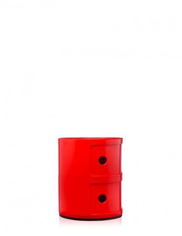 Mobile Contenitore Kartell Componibile Rosso