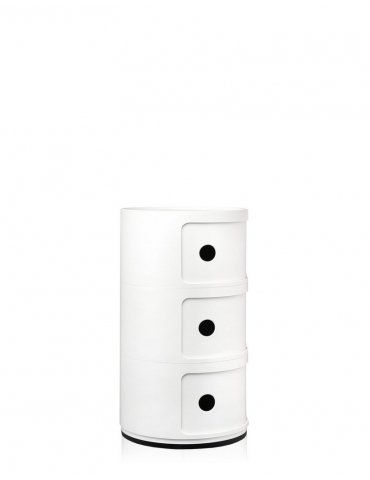 Mobile Contenitore Kartell Componibile Bianco