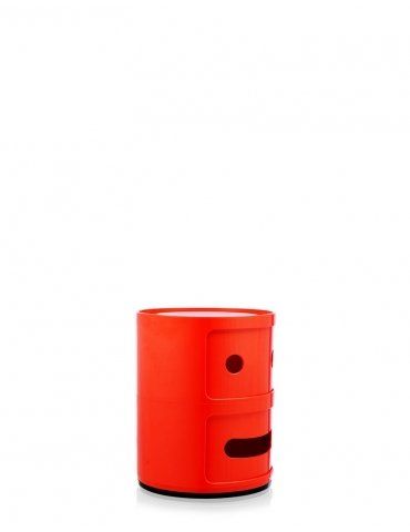 Mobile Contenitore Kartell Componibile Smile Rosso