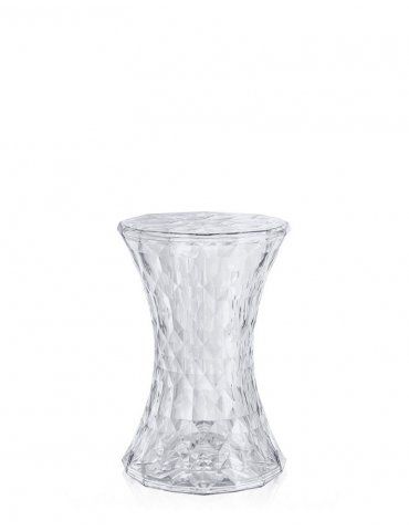 Sgabello/Tavolino Kartell Stone Cristallo
