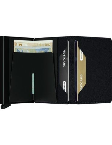 Portacarte Secrid Slimwallet Crisple Black