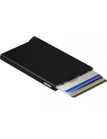 Portacarte Secrid Cardprotector Alluminio Nero
