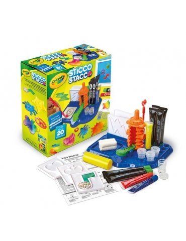 Gioco Creativo Crayola Sticco Stacco