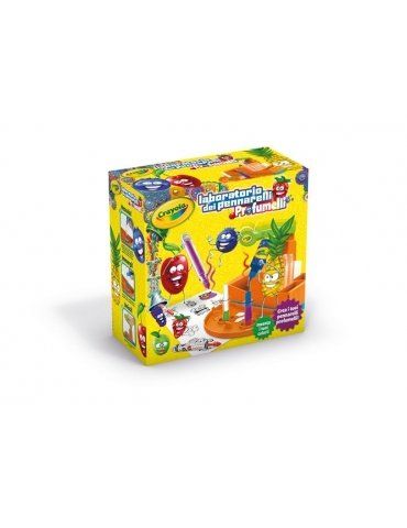 Gioco Creativo Crayola Laboratorio dei Pennarelli Profumelli