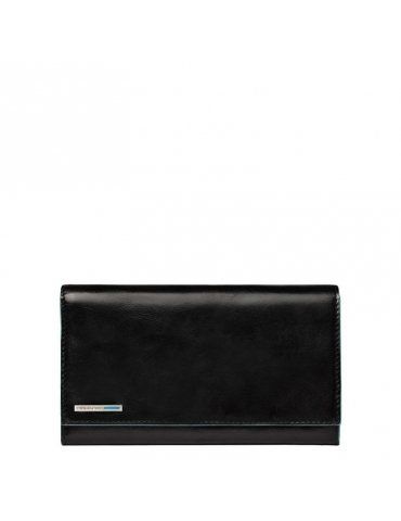 Portafoglio Piquadro donna con patta Blue Square PD1855B2 - Mega 1941 Portafoglio Piquadro donna con patta Blue Square PD1855B2 - Mega 1941