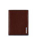 Custodia Passaporto Piquadro Blue Square Mogano
