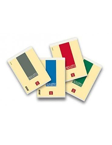 Block Notes 15x21 Pignastyle King Rigatura 5 mm Conf. 10 Pezzi