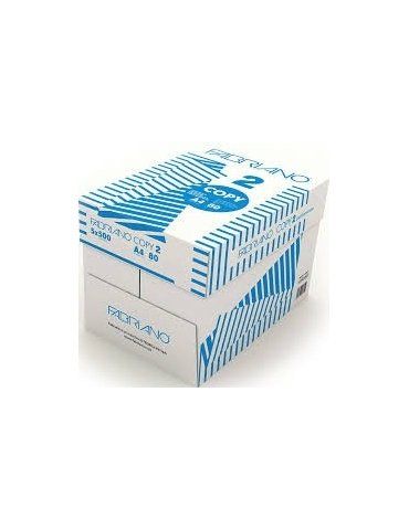 Carta per Fotocopie Fabriano - 48 Scatole da 5 Risme 500 Fogli