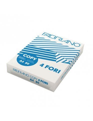 Risma Fabriano Copy 2 4 Fori Fotocopie Bianca A4 500 Fogli