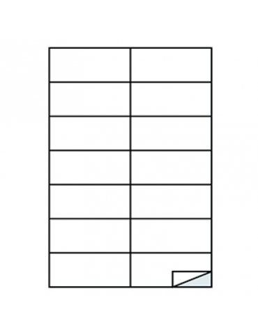 Etichette Adesive Pool Over Senza Margine Formato A4 105x42