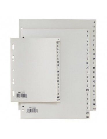 Divisorio Rubrica Alfabetico Pool Over RA5 A-Z