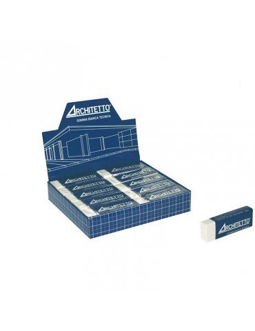Gomma da Cancellare Architetto Bianca Tecnica Conf. 20 Pezzi