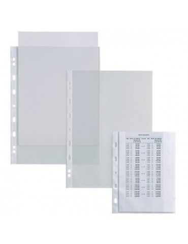 Busta Atla 100 Trasparente 22x30 in PPL Buccia d'Arancia Confezione 25 Pezzi