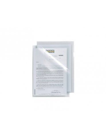 Cartellina Sei Poli 150 Trasparente 21x29 con Apertura a L