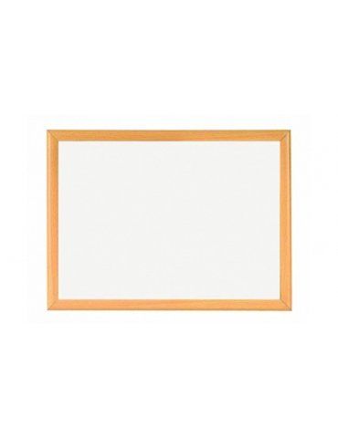 Lavagna Magnetica Bianca Pool Over con Cornice in Legno 60x42