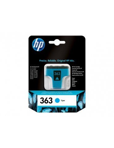 Cartuccia Stampante HP 363 Ciano