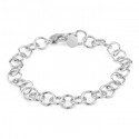 Bracciale Donna Rosato Argento Rolò
