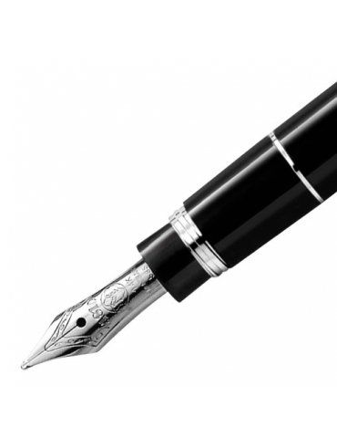 Penna Stilografica Montblanc Meisterstuck W.A. Mozart Platino