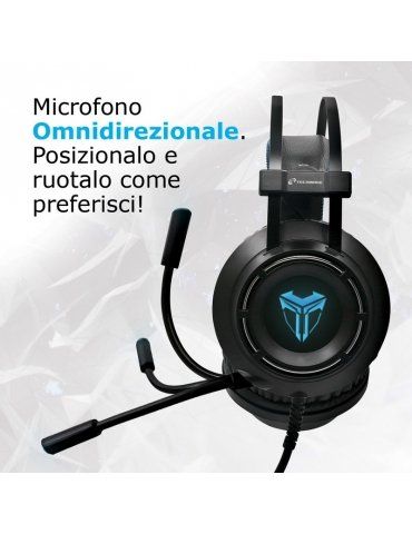 Cuffie Techmade Gaming Headset Liv.3