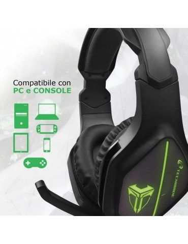Cuffie Techmade Gaming Headset Liv.2