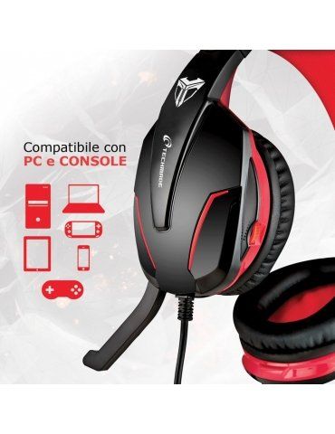 Cuffie Techmade Gaming Headset Liv.1