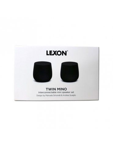 Mini Speaker Lexon Design Twin Mino
