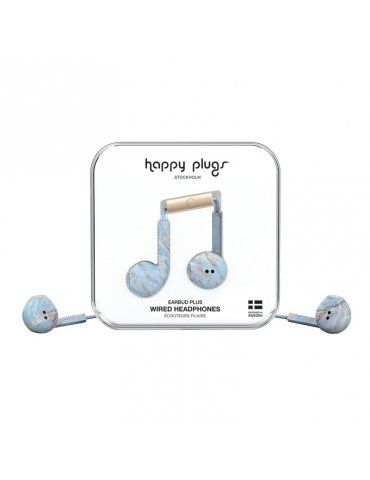 Auricolari Happy Plugs Blue Quartz