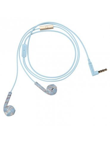 Auricolari Happy Plugs Blue Quartz