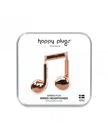 Auricolari Happy Plugs Rose Gold