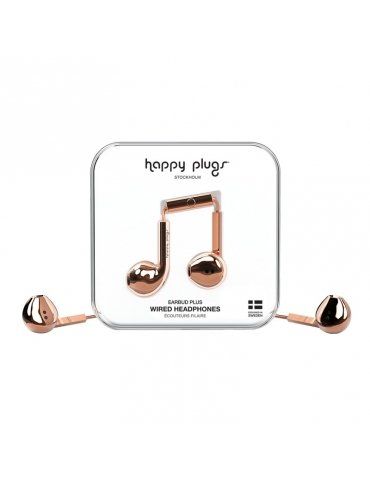 Auricolari Happy Plugs Rose Gold