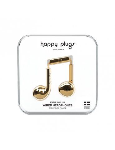 Auricolari Happy Plugs Gold