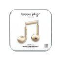 Auricolari Happy Plugs Matte Gold