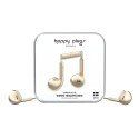 Auricolari Happy Plugs Matte Gold