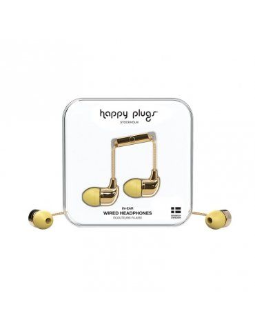Auricolari Happy Plugs In-Ear Gold