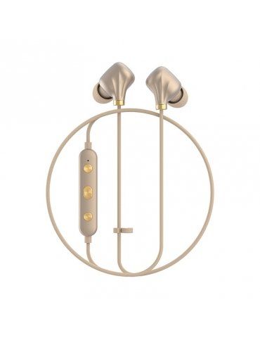Auricolari Happy Plugs Wireless Ear Piece II Matte Gold