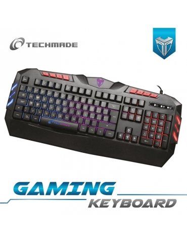 Tastiera PC Techmade Gaming USB