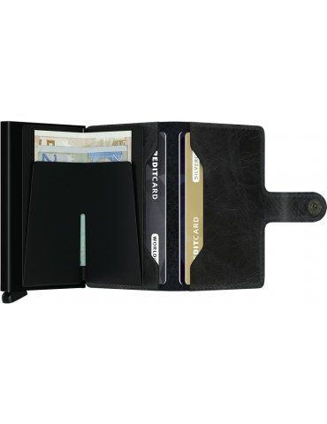Portacarte Secrid Miniwallet Vintage Black