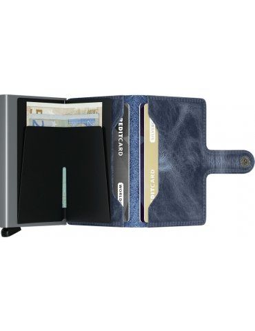 Portacarte Secrid Miniwallet Vintage Blue
