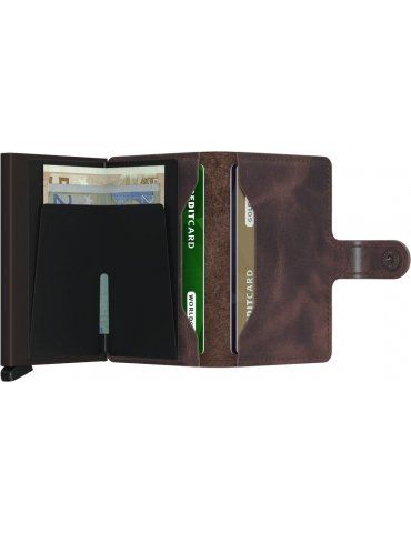 Portacarte Secrid Miniwallet Vintage Chocolate